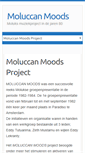 Mobile Screenshot of moluccanmoods.nl